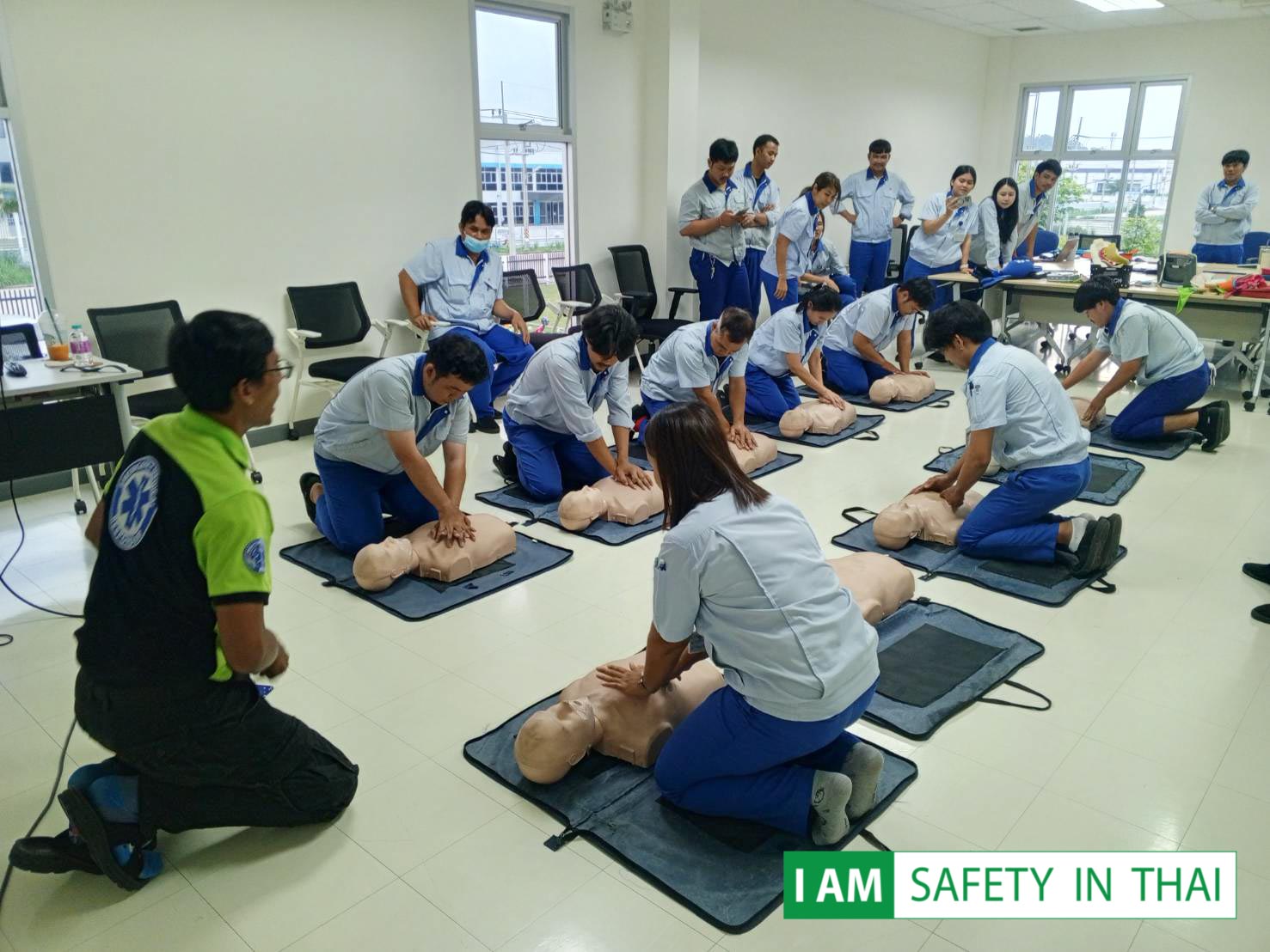 การปฐมพยาบาลและการกู้ชีพเบื้องต้น